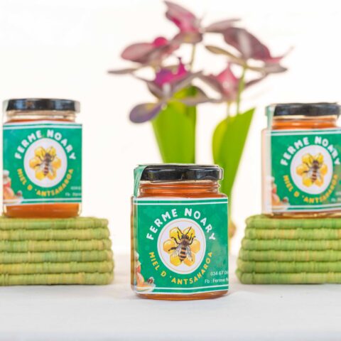 Miel naturel d'Antsaharoa — Pot en verre — Ferme Noary (FarmUp Mada)